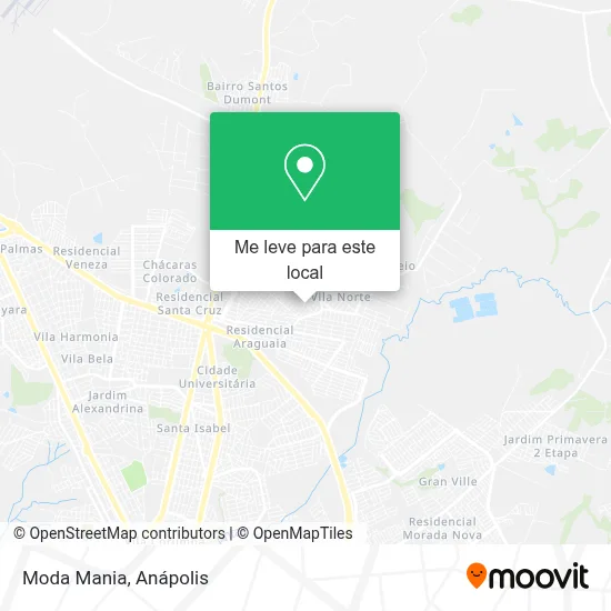 Moda Mania mapa