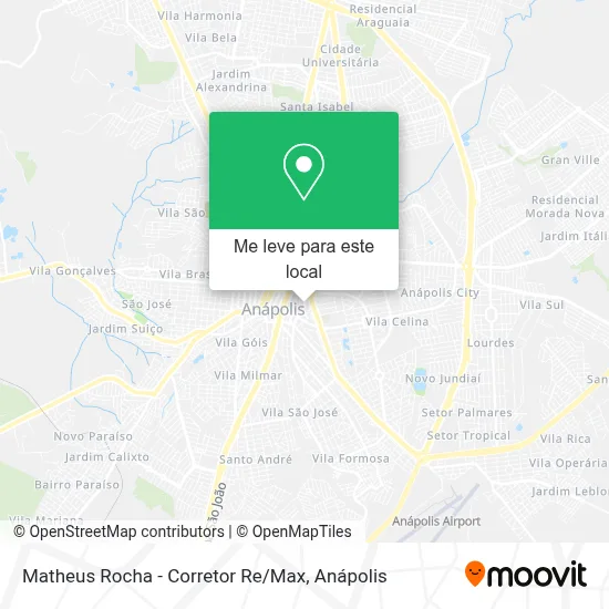 Matheus Rocha - Corretor Re / Max mapa