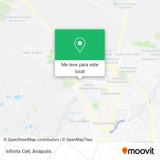 Infinitx Cell mapa