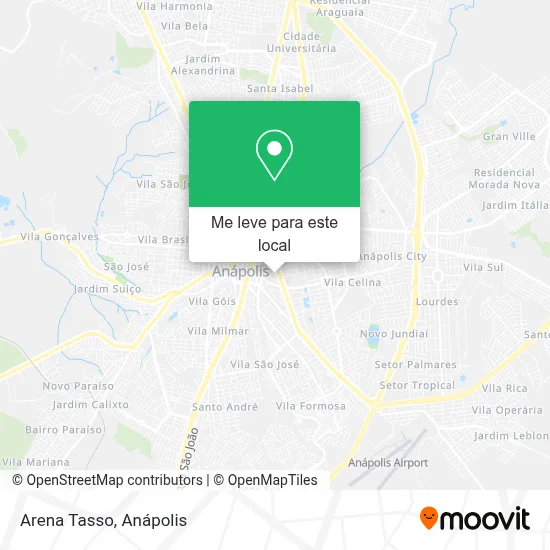 Arena Tasso mapa