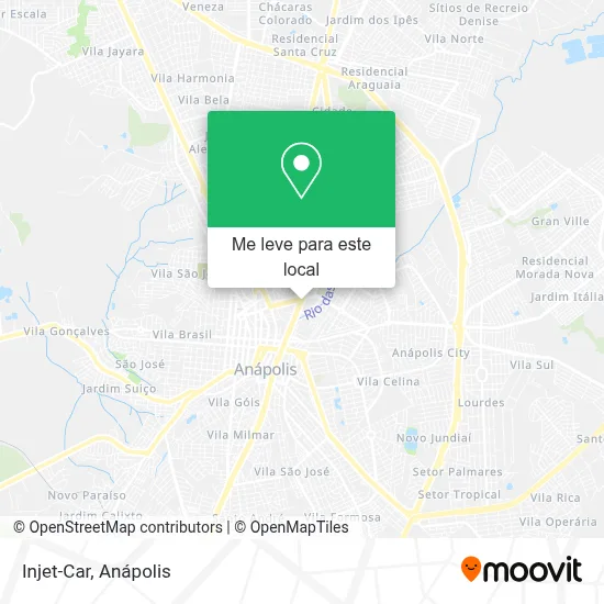 Injet-Car mapa
