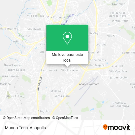 Mundo Tech mapa