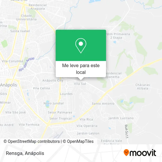Rensga mapa