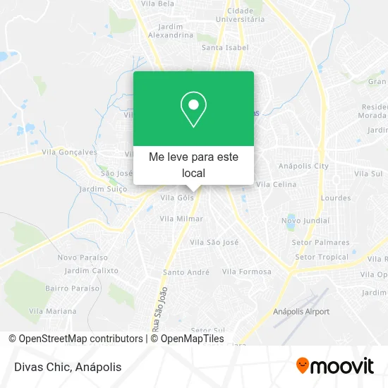 Divas Chic mapa