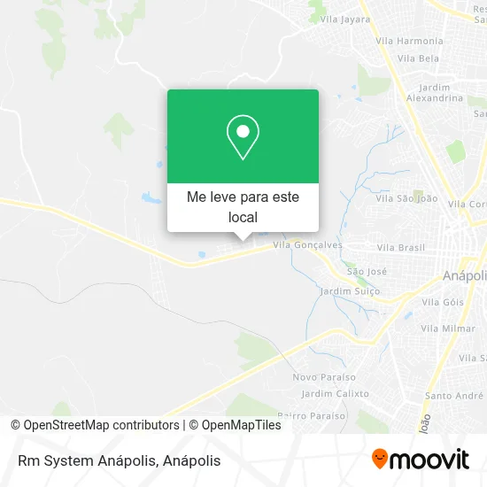 Rm System Anápolis mapa