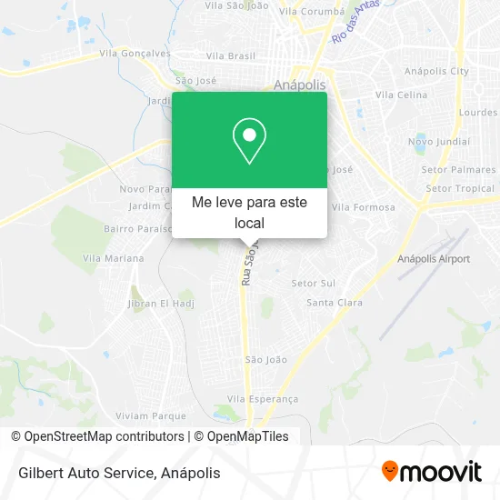 Gilbert Auto Service mapa