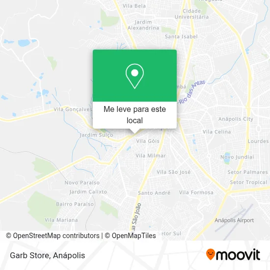 Garb Store mapa