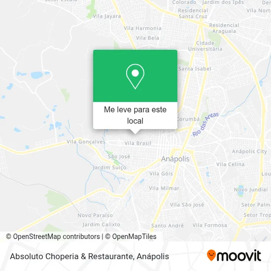 Absoluto Choperia & Restaurante mapa