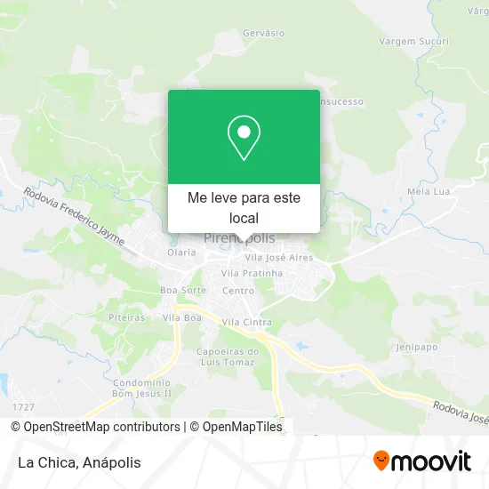 La Chica mapa