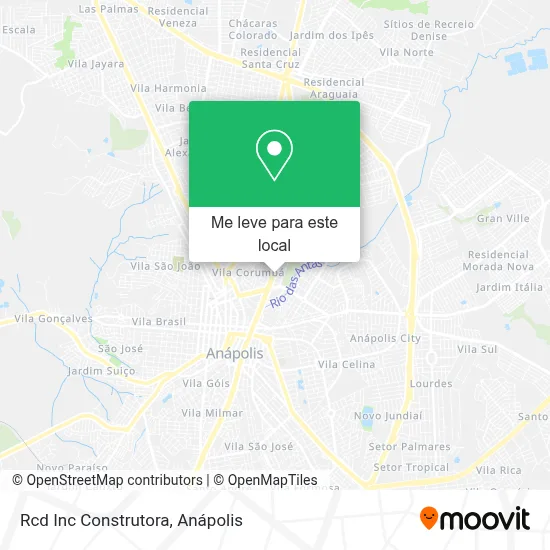 Rcd Inc Construtora mapa