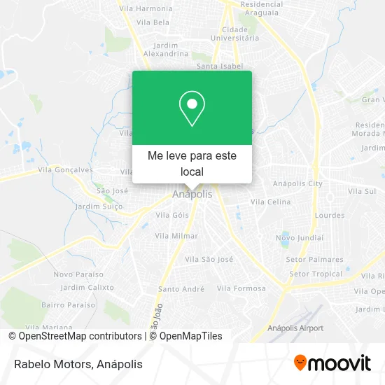 Rabelo Motors mapa