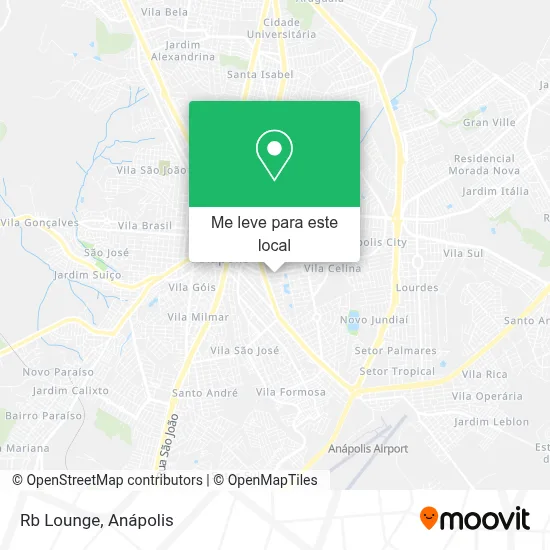Rb Lounge mapa