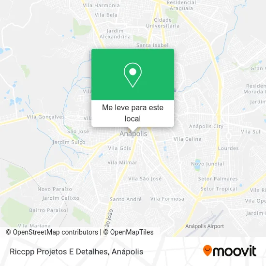 Riccpp Projetos E Detalhes mapa