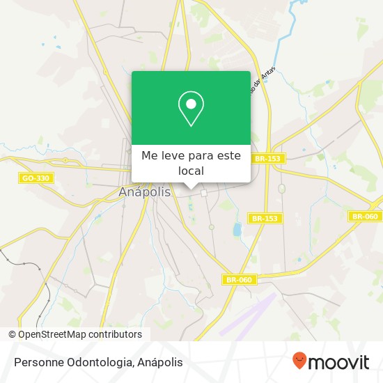 Personne Odontologia mapa