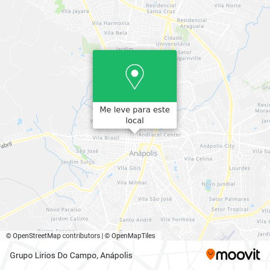 Grupo Lirios Do Campo mapa