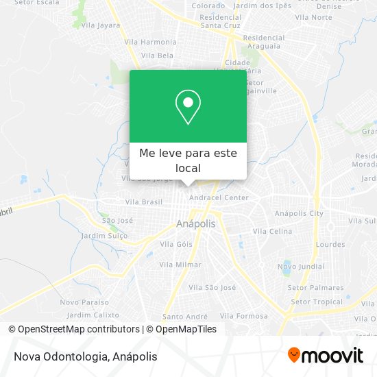 Nova Odontologia mapa