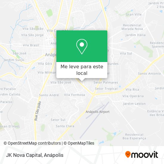 JK Nova Capital mapa