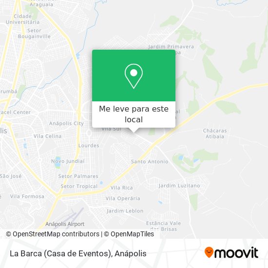 La Barca (Casa de Eventos) mapa