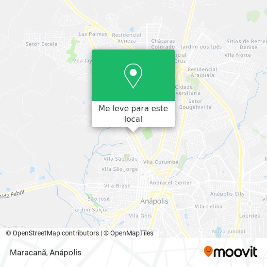 Maracanã mapa