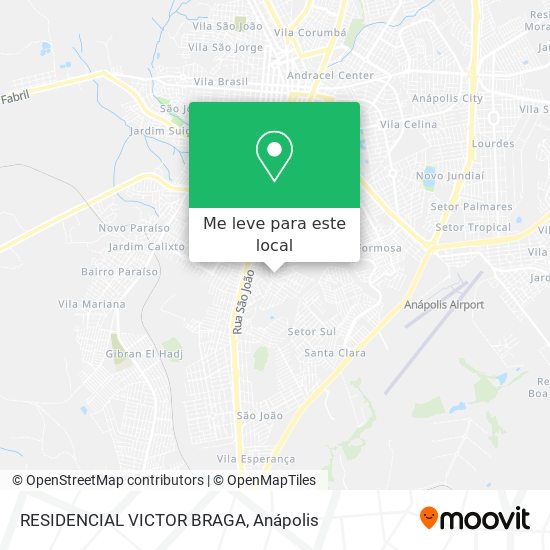 RESIDENCIAL VICTOR BRAGA mapa