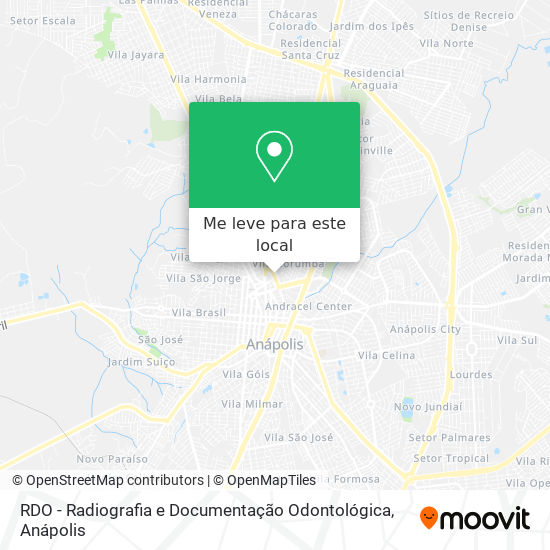 RDO - Radiografia e Documentação Odontológica mapa