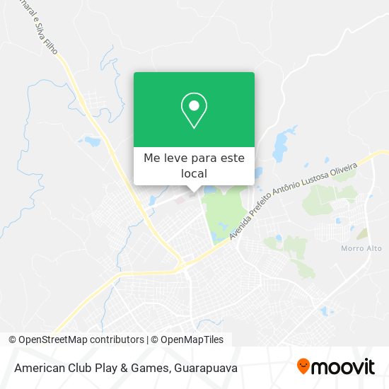 American Club Play & Games mapa