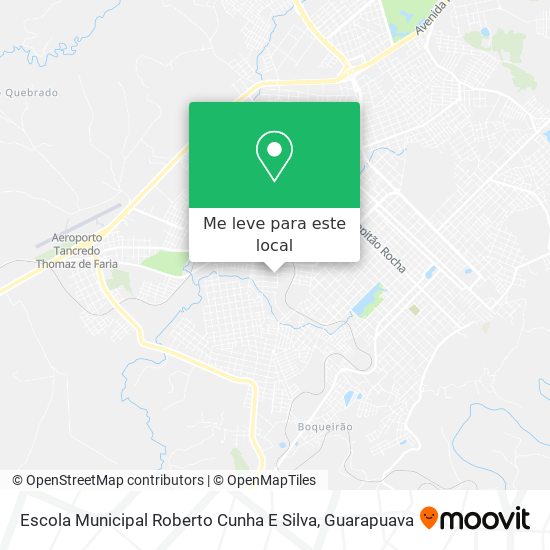 Escola Municipal Roberto Cunha E Silva mapa