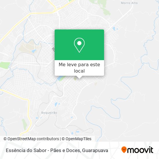 Essência do Sabor - Pães e Doces mapa