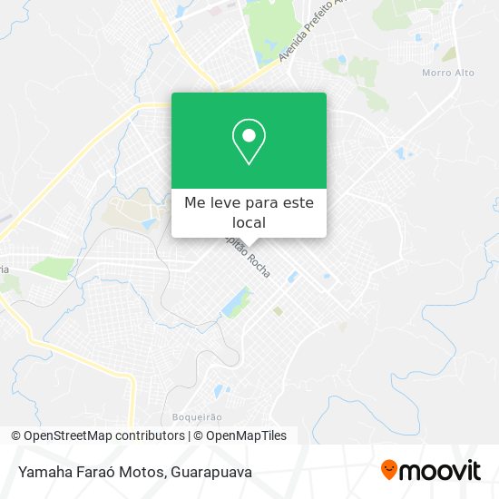 Yamaha Faraó Motos mapa