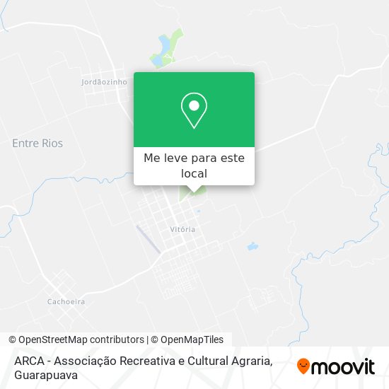 ARCA - Associação Recreativa e Cultural Agraria mapa