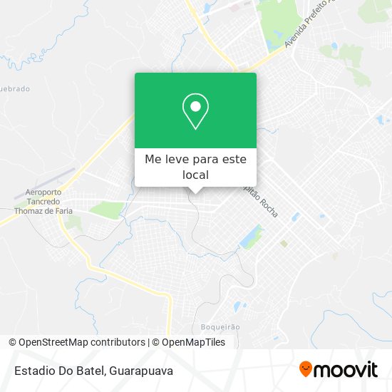Estadio Do Batel mapa