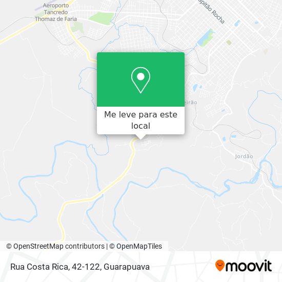 Rua Costa Rica, 42-122 mapa