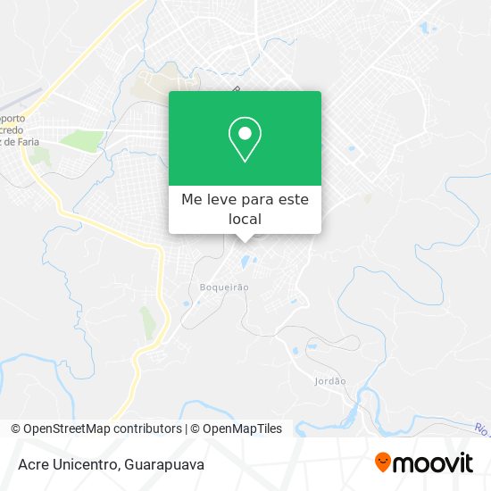 Acre Unicentro mapa