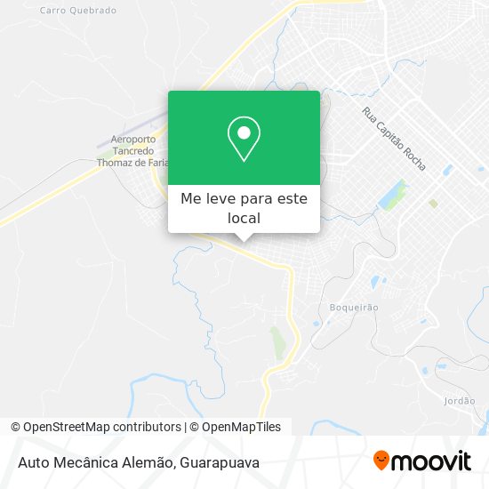 Auto Mecânica Alemão mapa