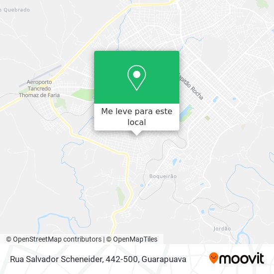 Rua Salvador Scheneider, 442-500 mapa