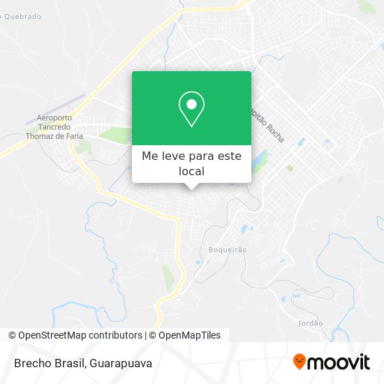 Brecho Brasil mapa