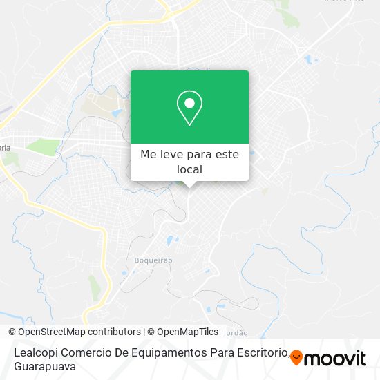 Lealcopi Comercio De Equipamentos Para Escritorio mapa