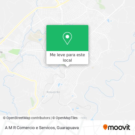 A M R Comercio e Servicos mapa