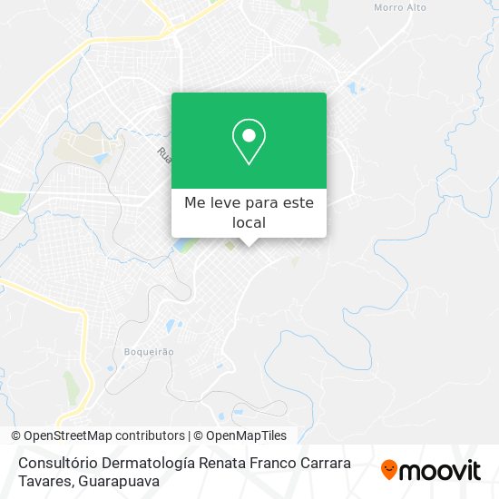 Consultório Dermatología Renata Franco Carrara Tavares mapa