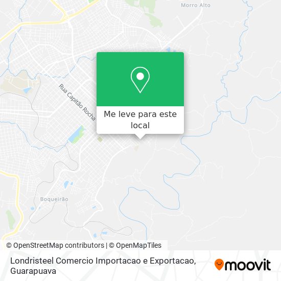 Londristeel Comercio Importacao e Exportacao mapa