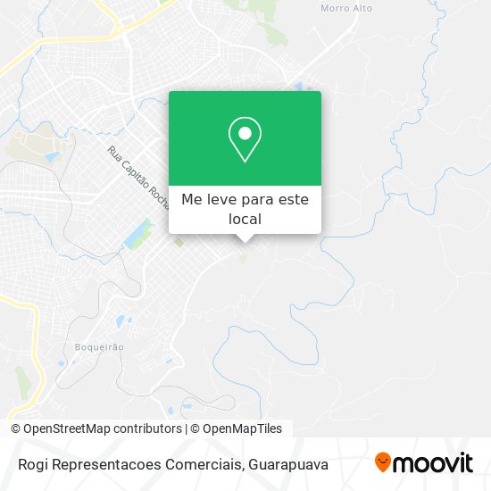 Rogi Representacoes Comerciais mapa