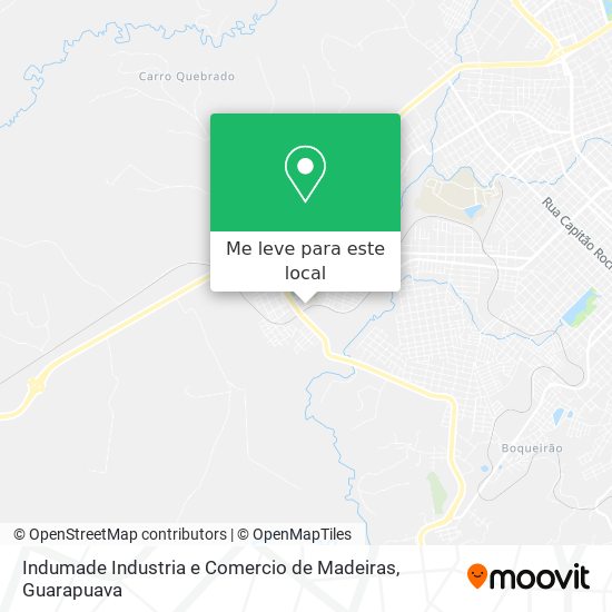 Indumade Industria e Comercio de Madeiras mapa