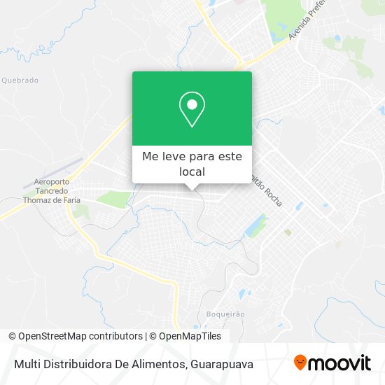 Multi Distribuidora De Alimentos mapa