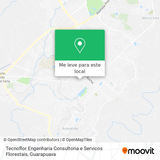 Tecnoflor Engenharia Consultoria e Servicos Florestais mapa