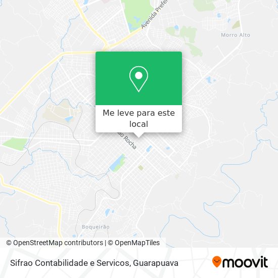 Sifrao Contabilidade e Servicos mapa