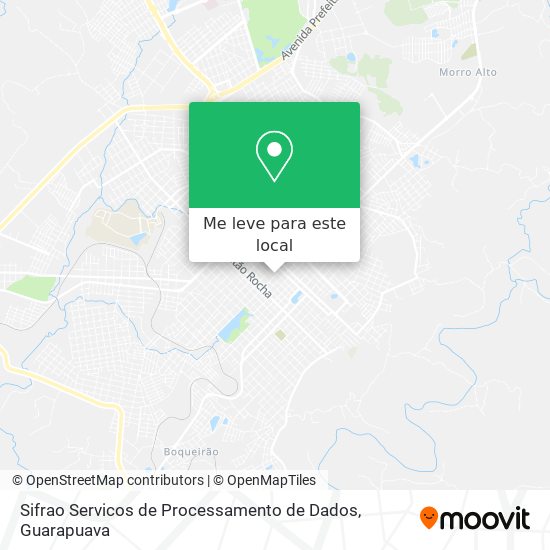 Sifrao Servicos de Processamento de Dados mapa