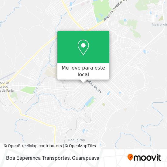 Boa Esperanca Transportes mapa