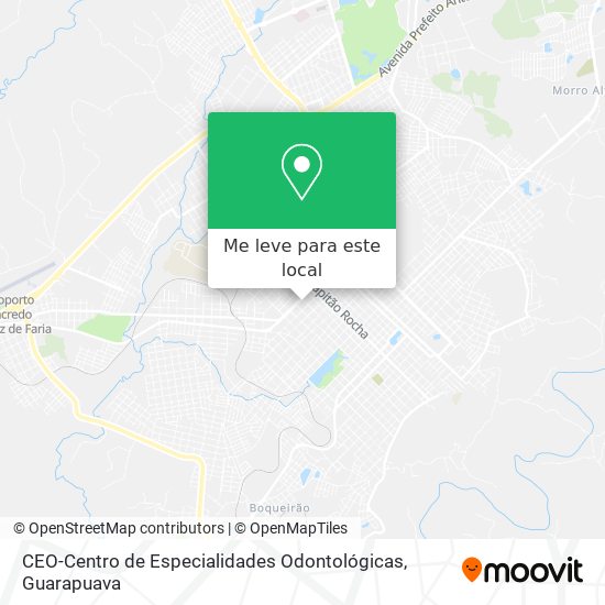 CEO-Centro de Especialidades Odontológicas mapa