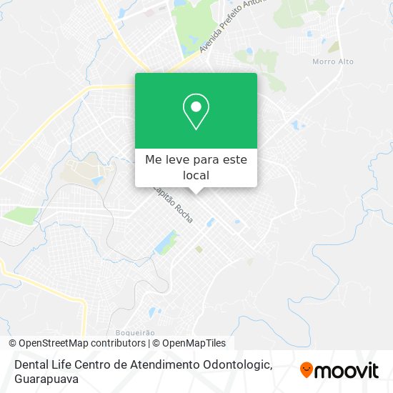 Dental Life Centro de Atendimento Odontologic mapa