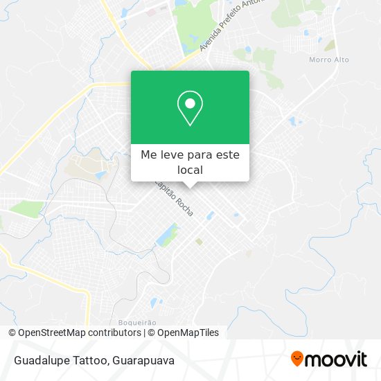 Guadalupe Tattoo mapa